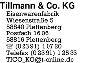 Tillmann & Co. KG