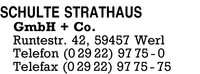 Schulte Strathaus GmbH & Co.