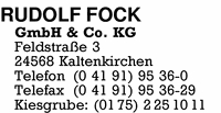 Fock (GmbH & Co.), Rudolf