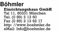 Bhmler Einrichtungshaus GmbH
