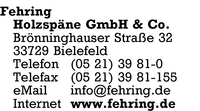 Fehring Holzspne GmbH & Co.
