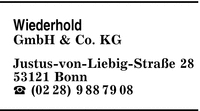 Wiederhold GmbH & Co. KG