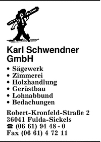 Schwendner GmbH, Karl