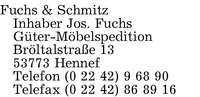 Fuchs & Schmitz, Inh. Josef Fuchs