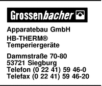 Grossenbacher Apparatebau GmbH