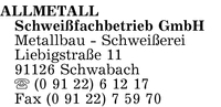Allmetall Schweifachbetrieb GmbH