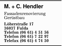 Hendler, M. + C.