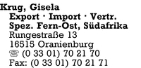 Krug, Gisela