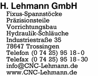 Lehmann GmbH, H.