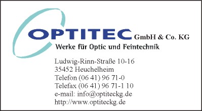 Optitec - Werke fr Optic und Feintechnik GmbH & Co. KG