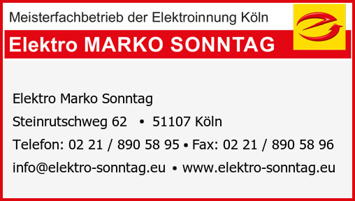 Elektro Marko Sonntag